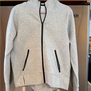 DSG Gray Full-Zip Hoodie